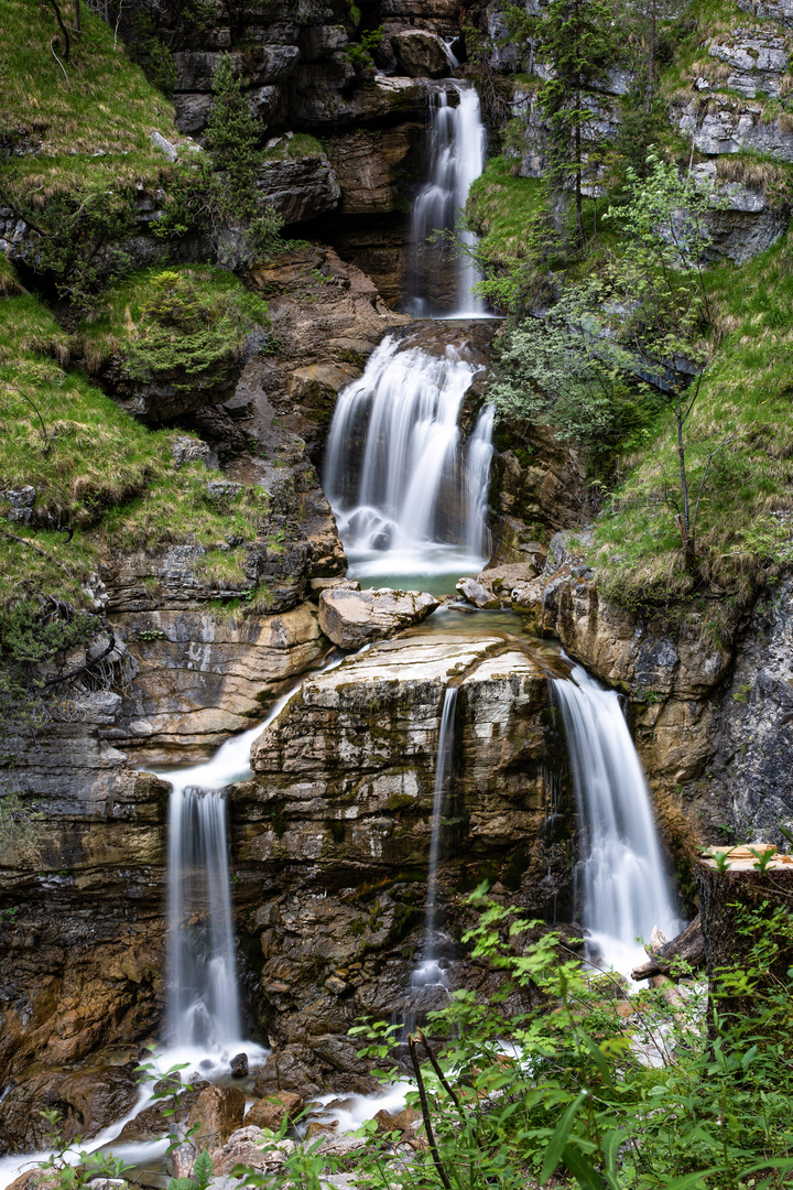 Kuhfluchtfälle bei Farchant