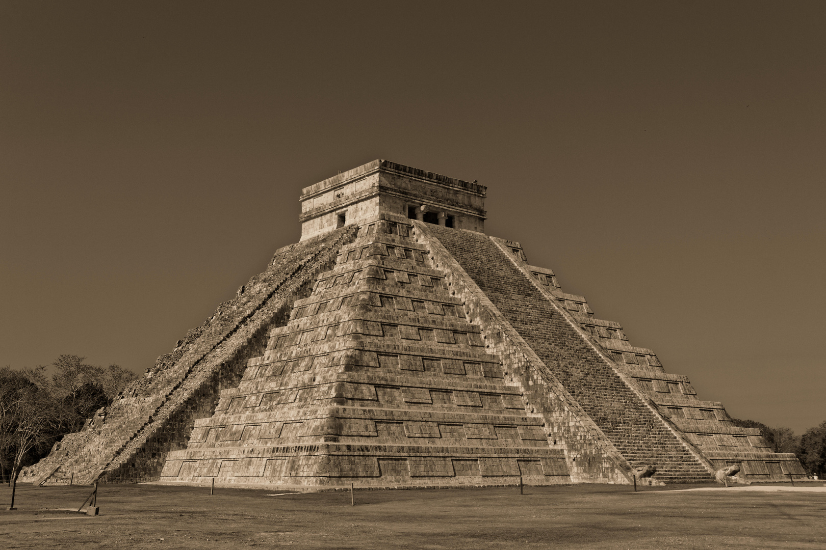 Kukulcán-Pyramide in Chichén Itzá