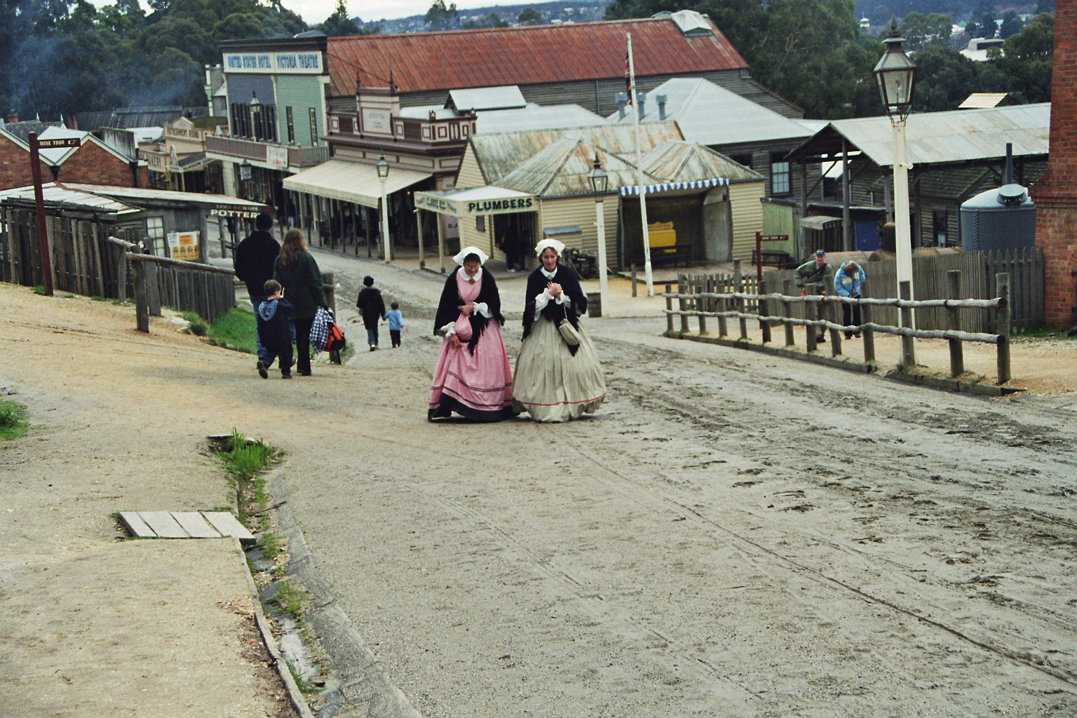 Kulisse Sovereign Hill Australien