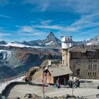 Kulmhotel Gornergrad mit Matterhorn