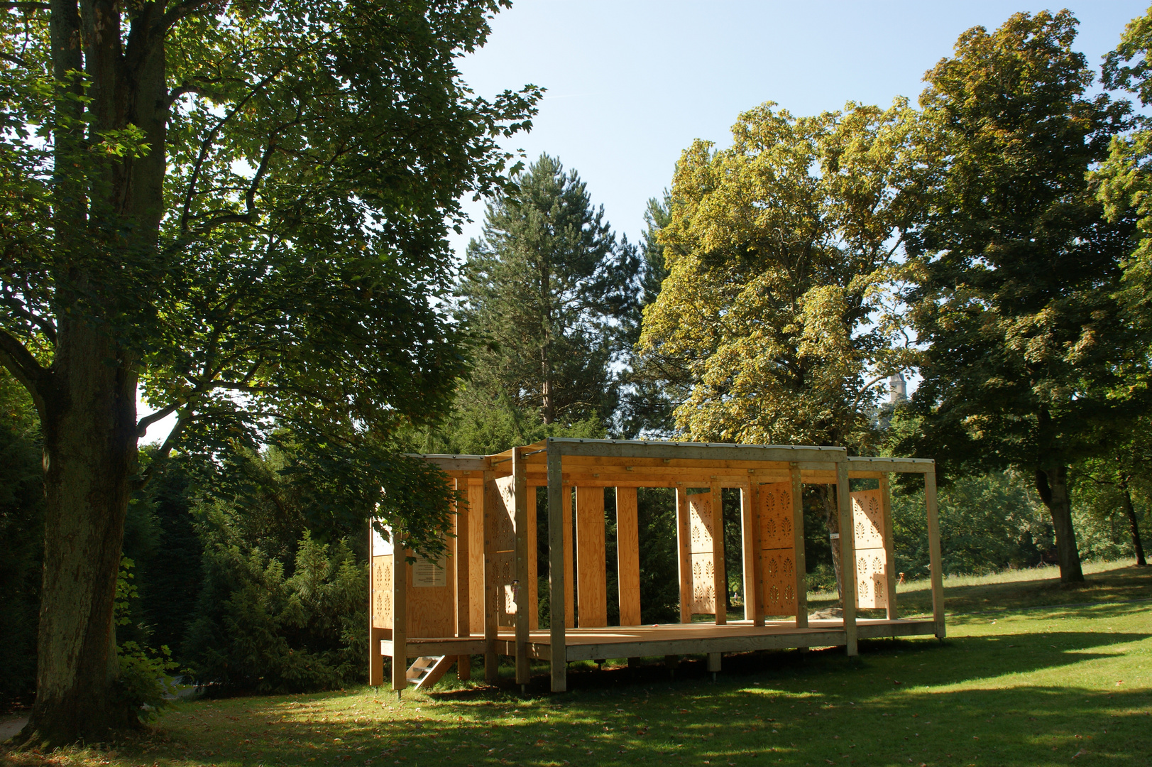 Kulturbühne im Viktoria Park in Kronberg im Taunus