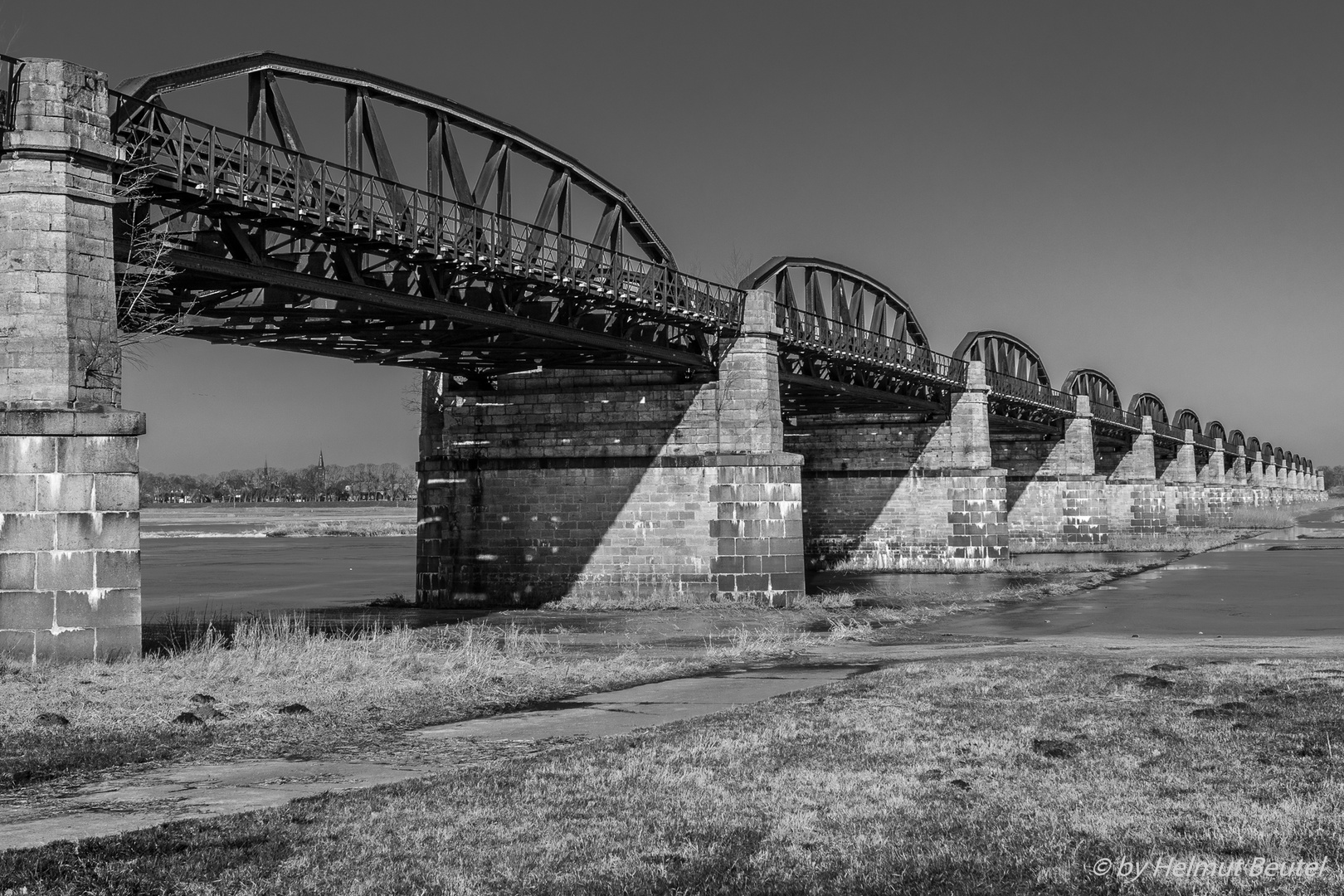 Kulturdenkmal Domitzer Eisenbahnbrücke