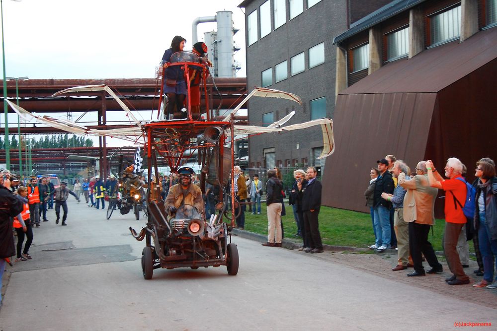 Kulturfestival "Extraschicht - Die Nacht der Industriekultur 2011" im Ruhrgebiet