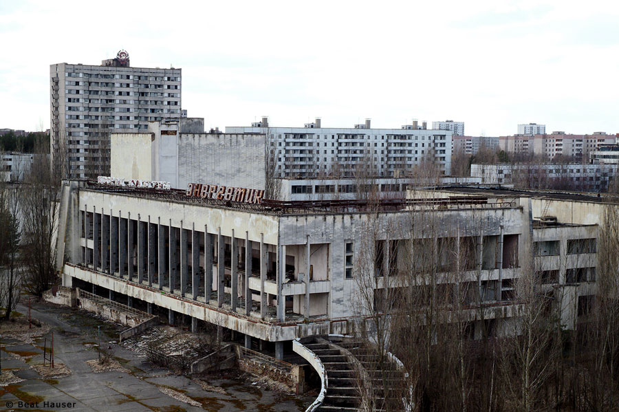 Kulturpalast in der toten Stadt