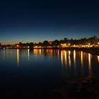 Kulturufer Friedrichshafen bei Nacht