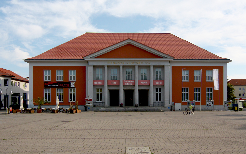 Kulturzentrum und Marktplatz in Rathenow