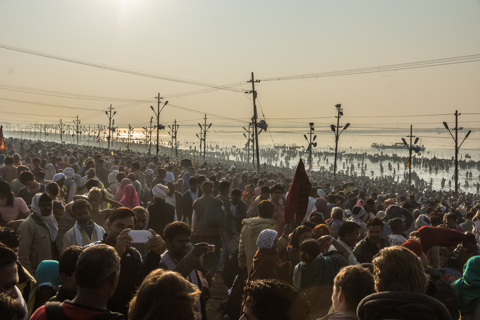 Kumbh Mela 2013 am Hauptbadetag II