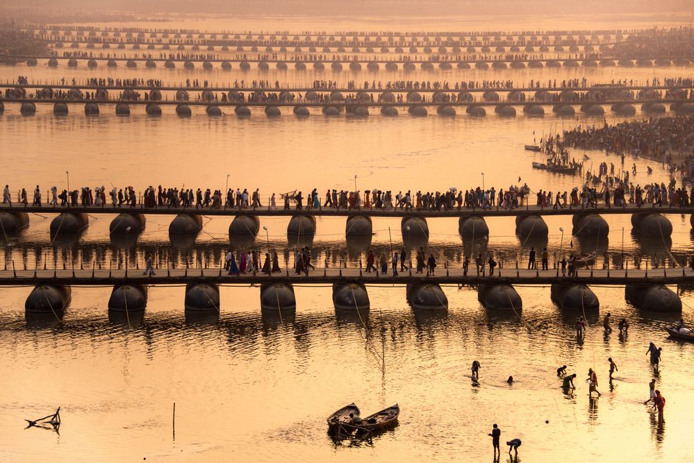 Kumbh Mela Sunset