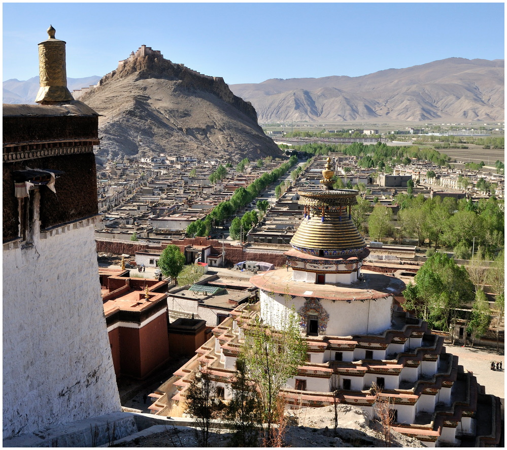 Kumbum im Kloster Pelkhör Chöde in Gyantse, Tibet