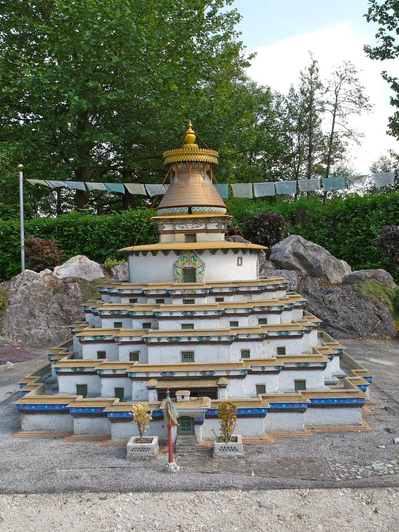 Kumbum Tempel im Minimundus