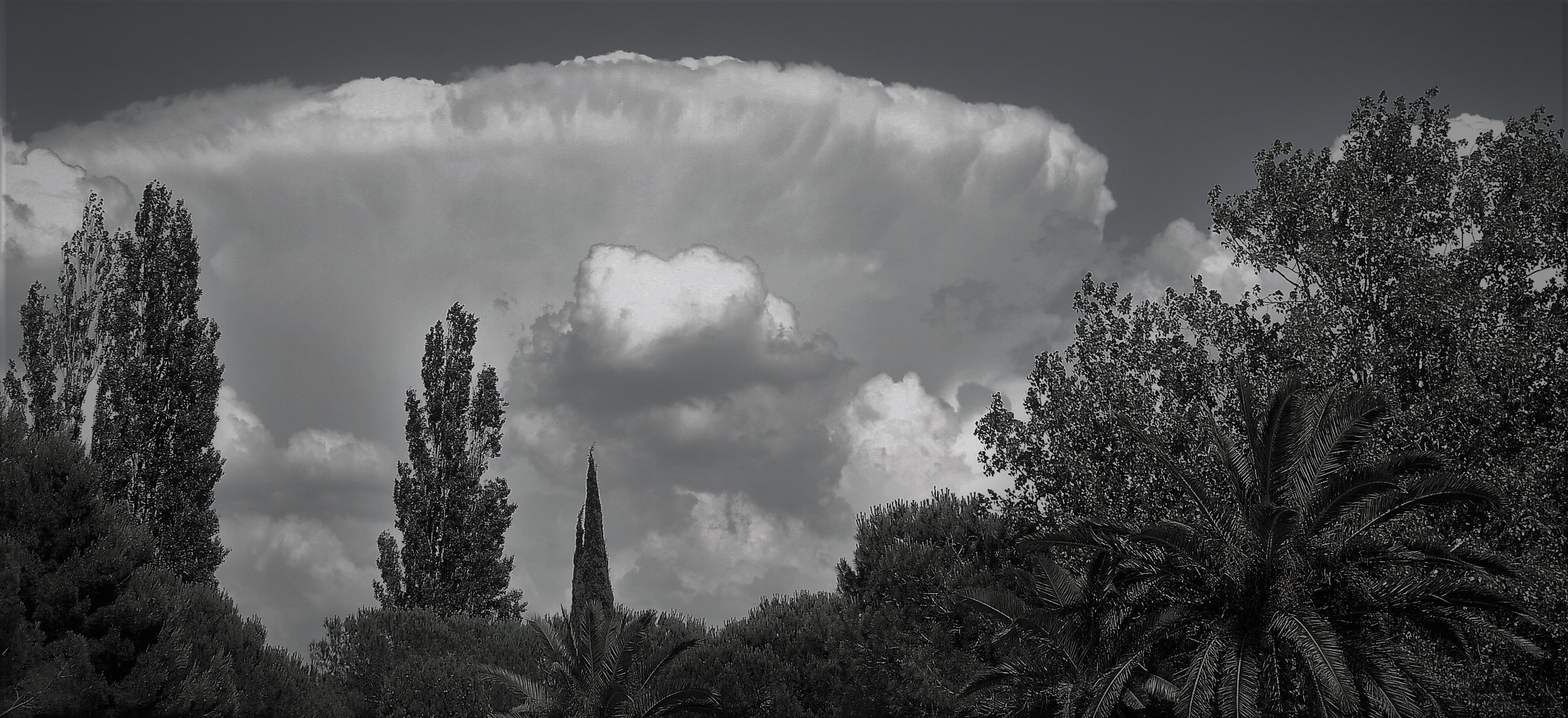 Kumulonimbus in Arles - Nahendes Gewitter!