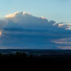 Kumulonimbus nach Sonnenuntergang