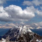 Kumuluswolken auf der Zugspitze