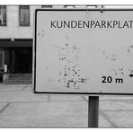 Kundenparkplatz