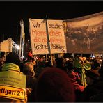 Kundgebung vor HBF Stuttgart K21 - 10.01.2011 -Menschen