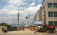 Kunminger Vorstadtlandschaft: Gewerbegebiet