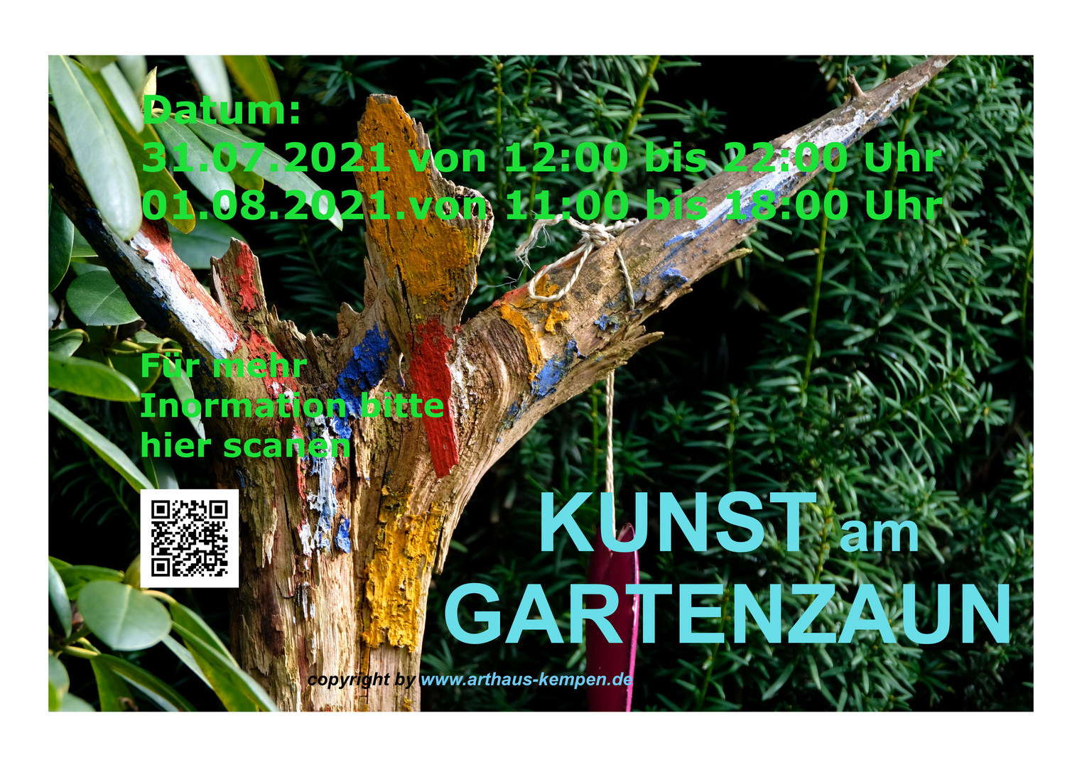 KUNST am GARTENZAUN