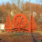 Kunst am Kreisverkehr in Wenden-Rothemühle Nr.1