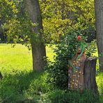 Kunst am Schwarzbach: Blumenmädchen