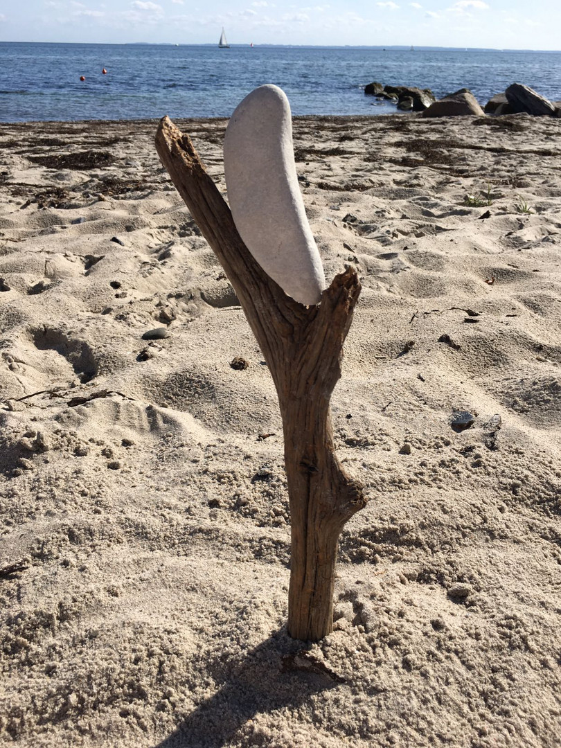 Kunst am Strand