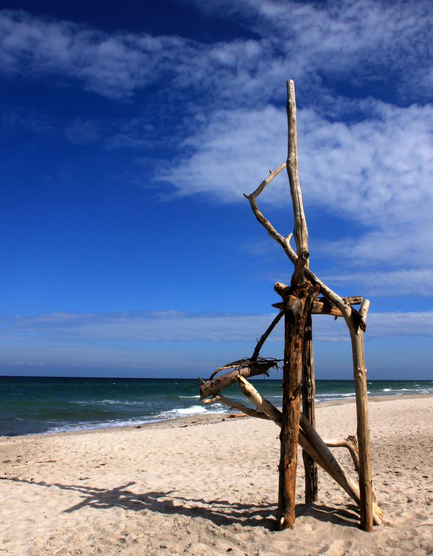 Kunst am Strand