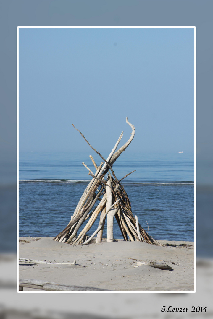 Kunst am Strand