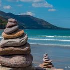  Kunst am Strand - Rossbeigh beach, Im Süden Irlands