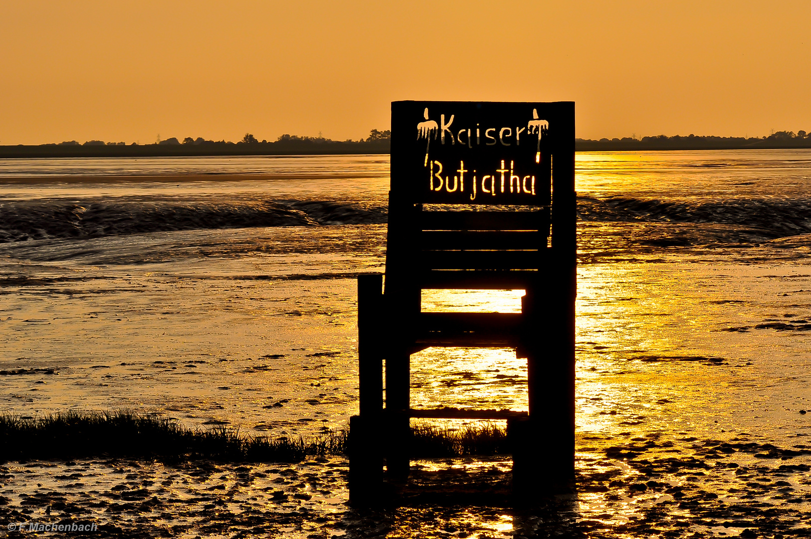 Kunst am Strand von Dangast