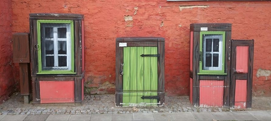 Kunst am Straßenrand