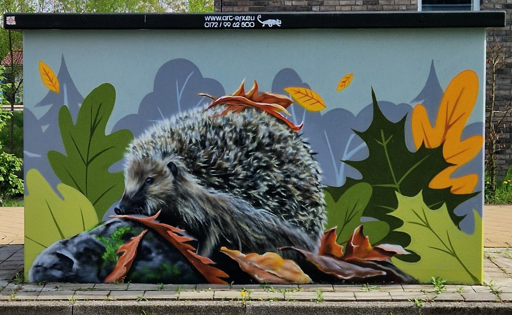 Kunst am Trafohäuschen
