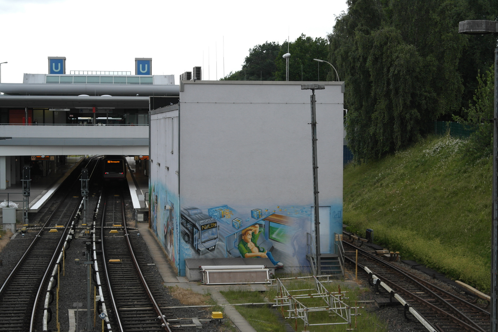 Kunst am U-Bahnhof Hamburg-Billstedt