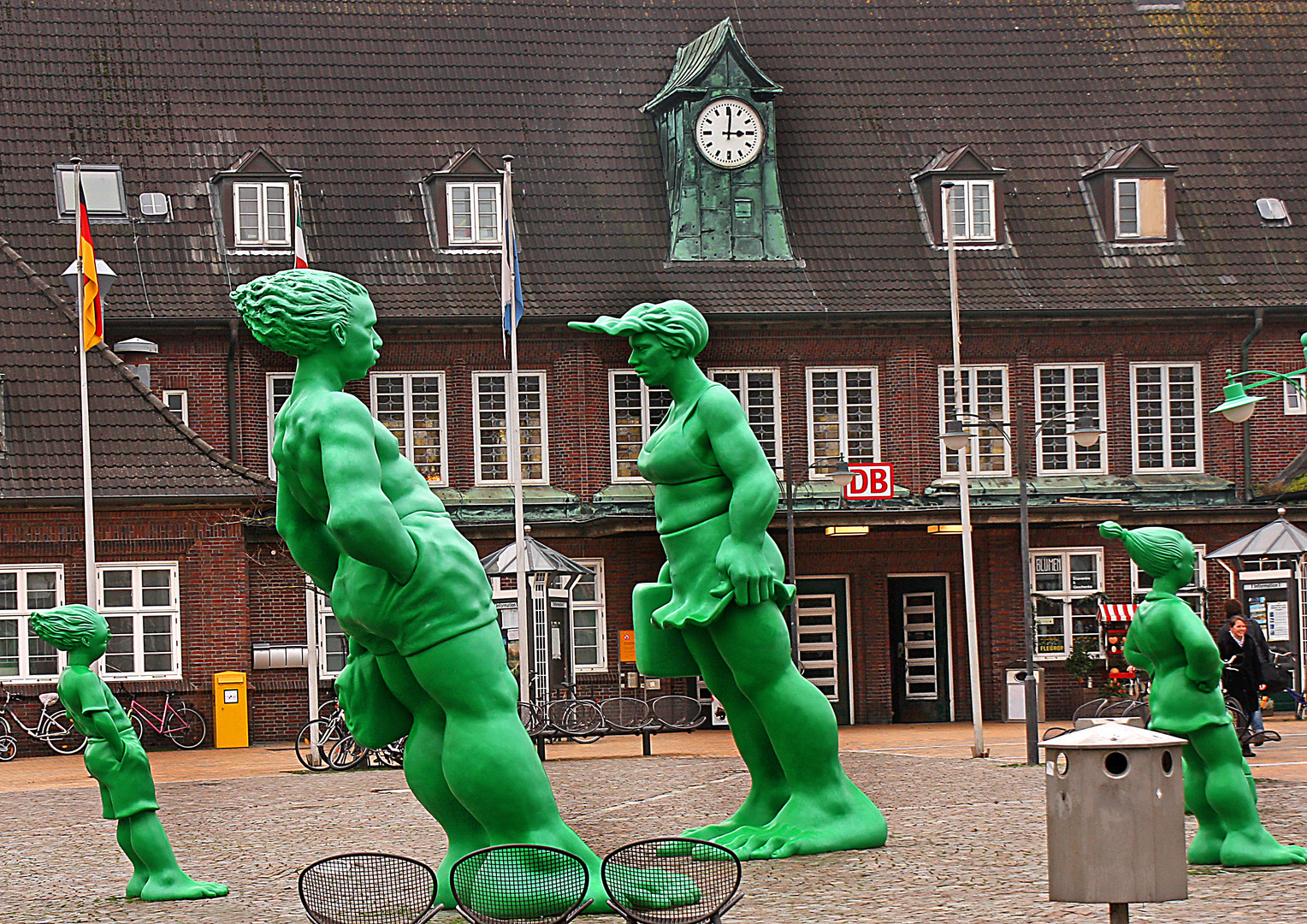 Kunst am ZOB Westerland( Sylt )