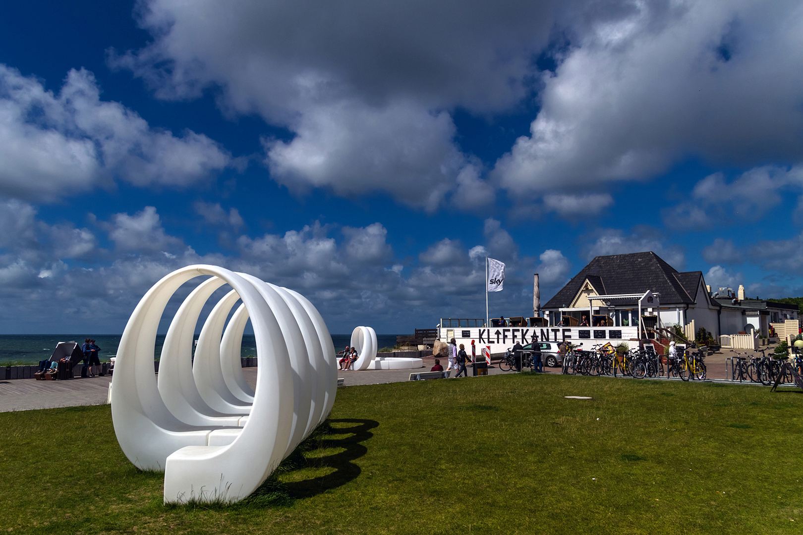 Kunst an der Stranduferpromenade, Wenningstedt/Sylt