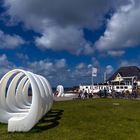 Kunst an der Stranduferpromenade, Wenningstedt/Sylt