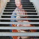 Kunst an der Treppe