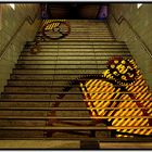 Kunst an der Treppe