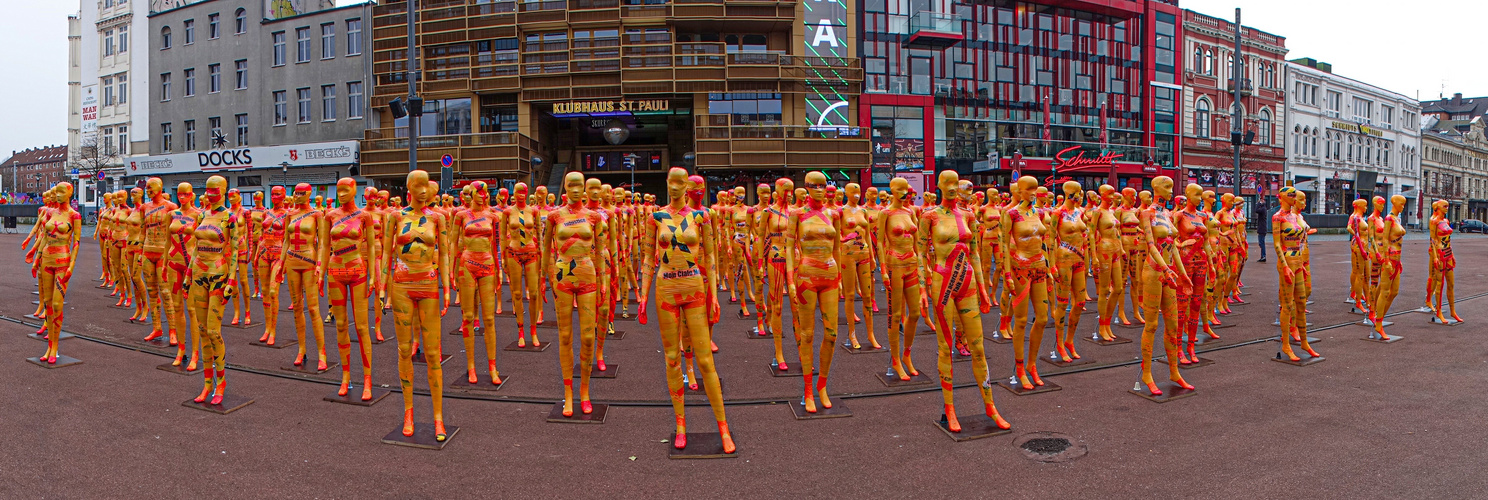 Kunst auf dem Spielbudenplatz