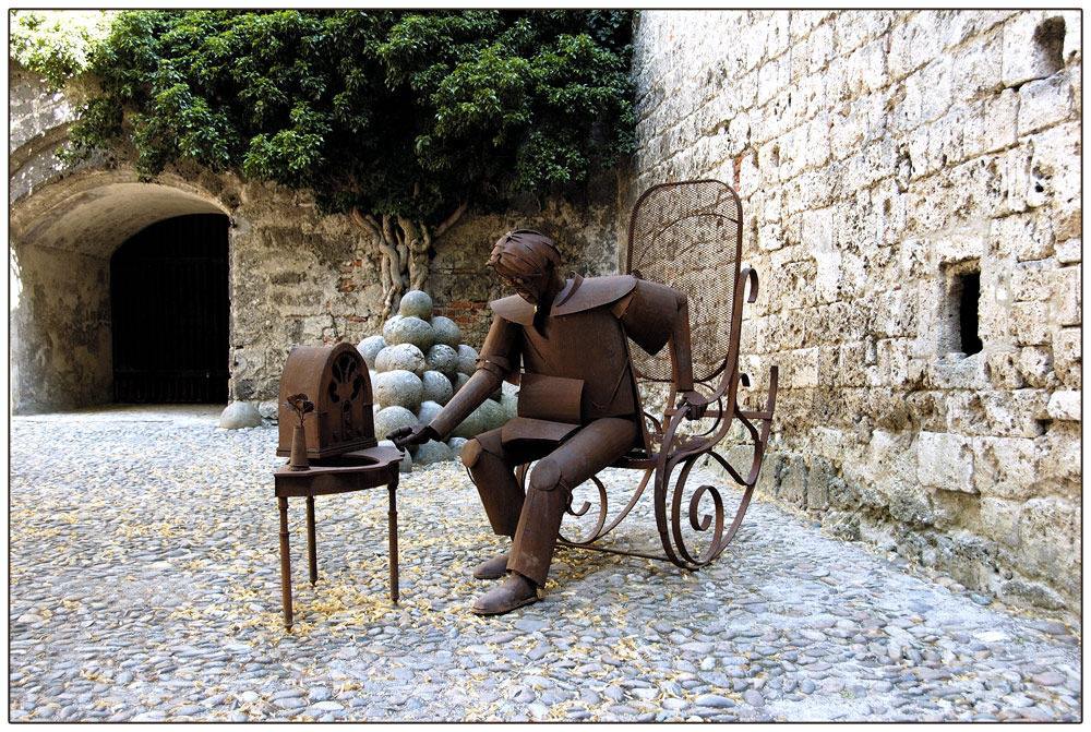 Kunst auf der längsten Burg Europas in Burghausen