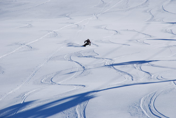 Kunst auf der Piste