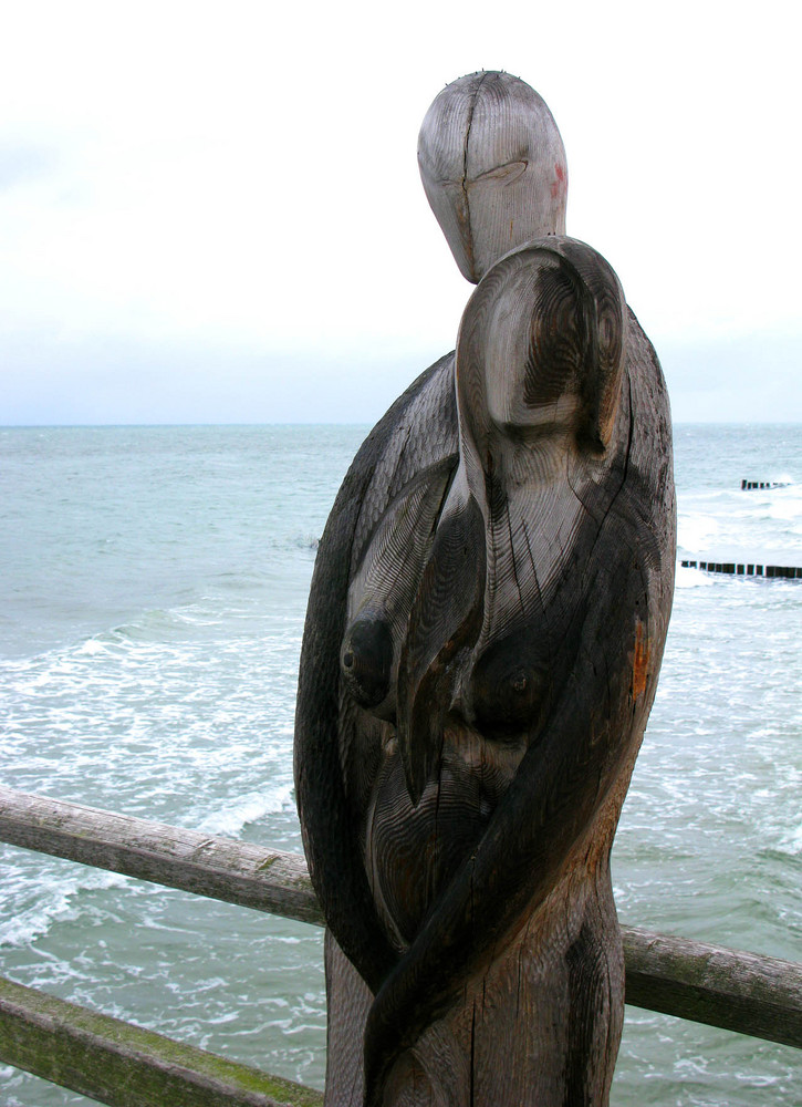 Kunst auf der Seebrücke Zingst