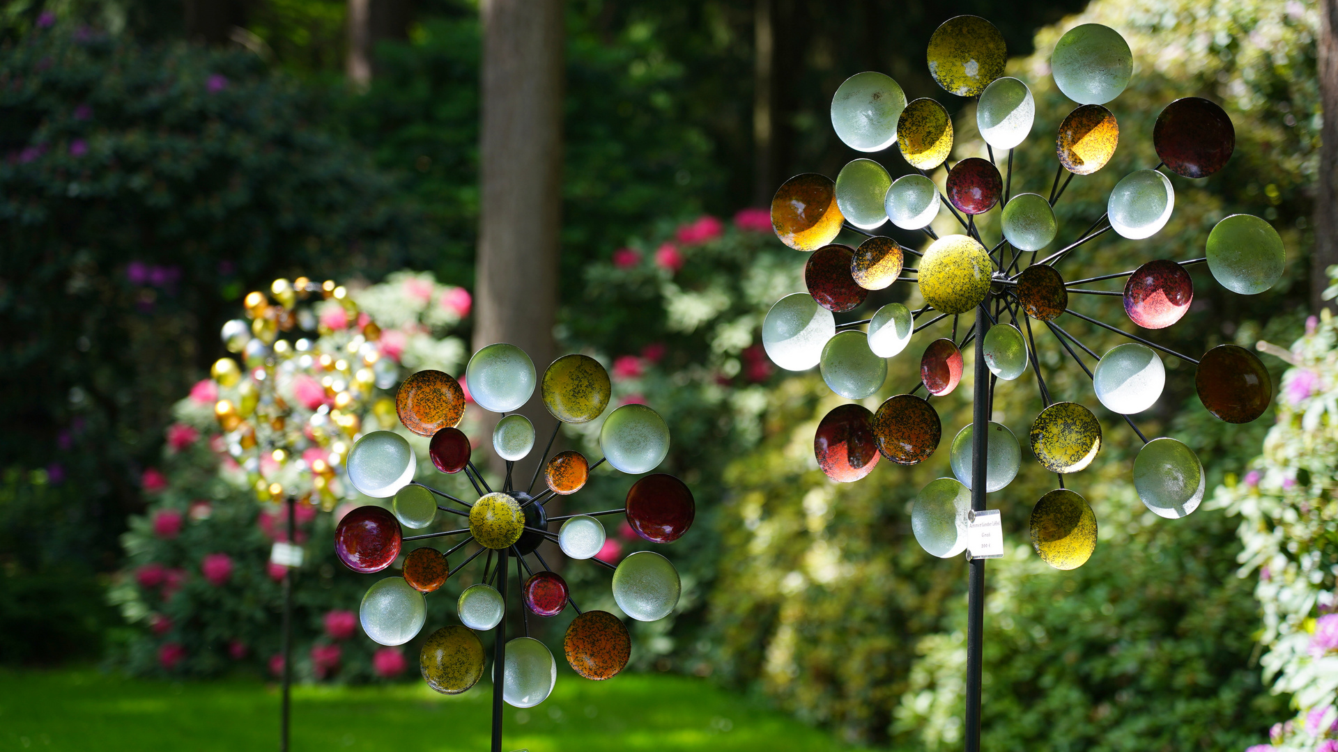 Kunst im Rhododendronpark Gristede "Ammerländer Löffel"