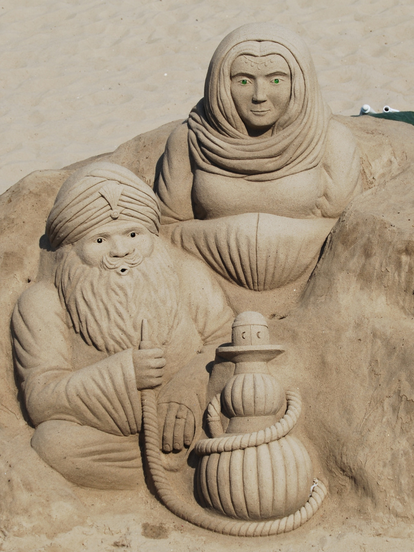 Kunst im Sand