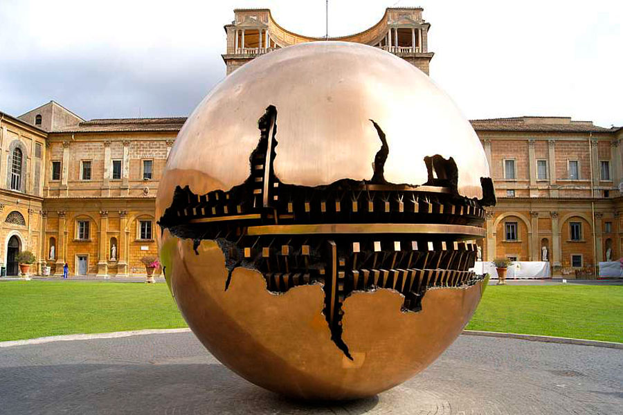Kunst Im Vatikanischen Garten Foto Bild Europe Italy Vatican