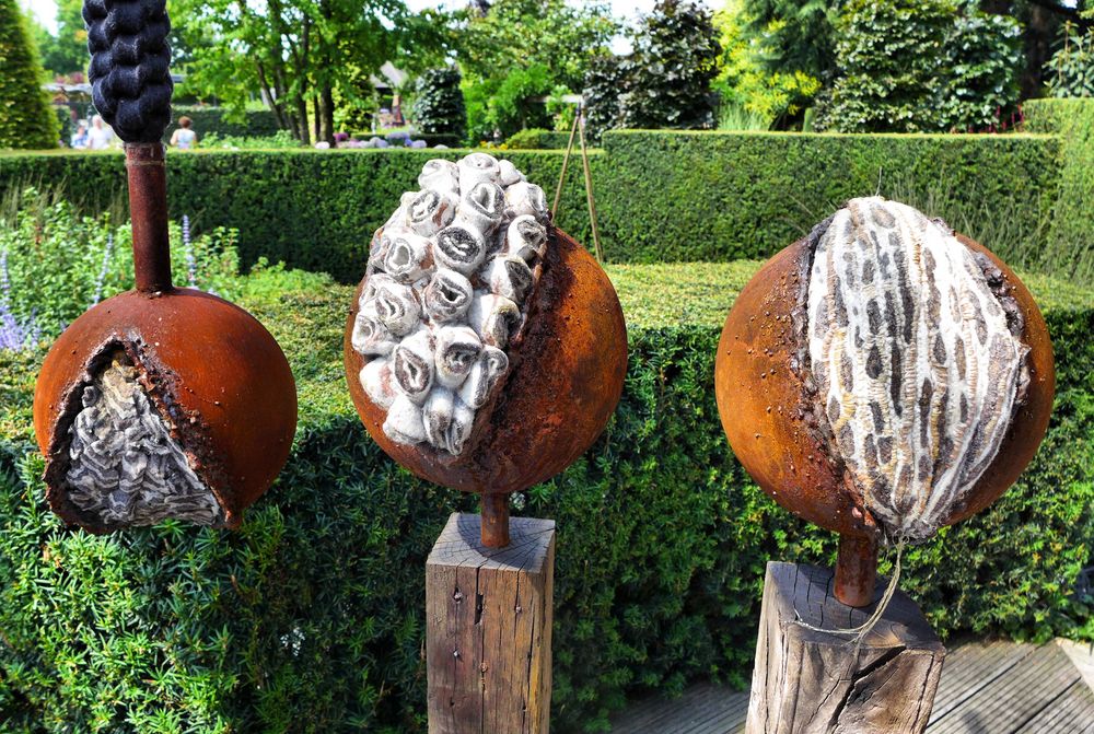 Kunst in den Gärten von Appeltern/Niederlande