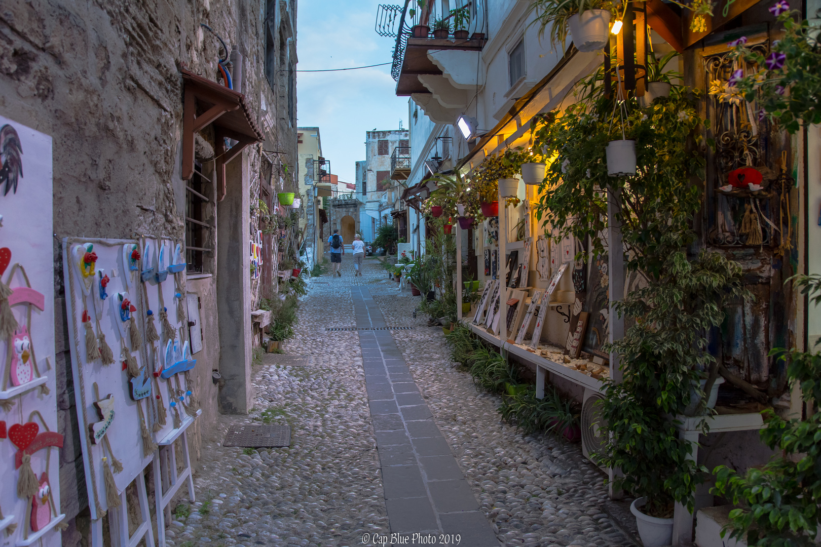 Kunst in der Altstadt von Rhodos Stadt