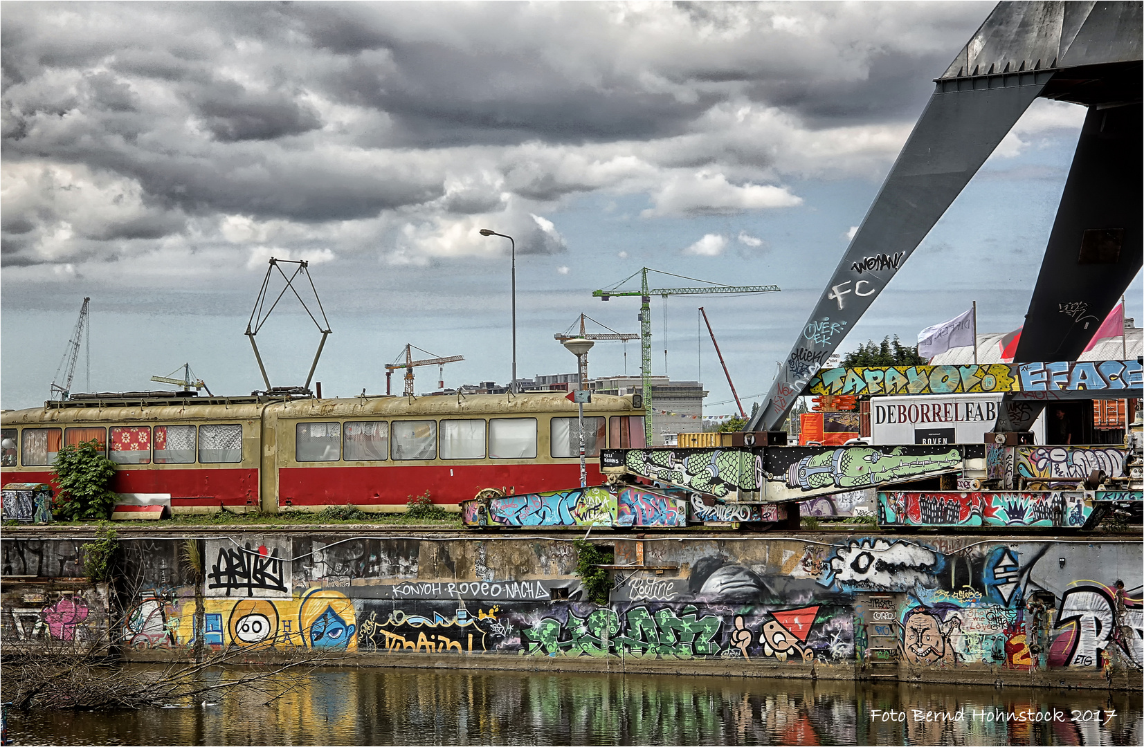  Kunst in der NDSM-Werft Amsterdam