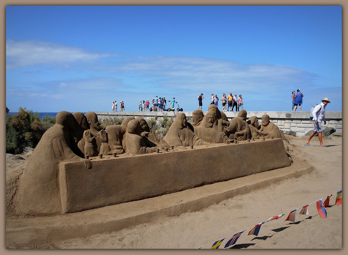 Kunst mit Sand....