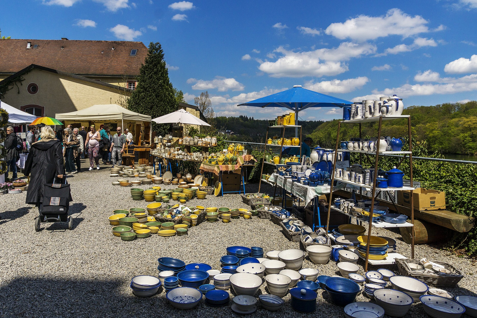 Kunst- und Keramikmarkt Schloss Beuggen-15