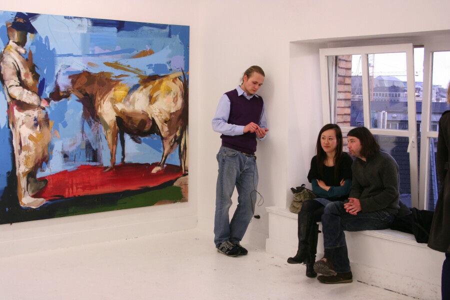 Besuch der Kunstakademie Düsseldorf Rundgang 2017