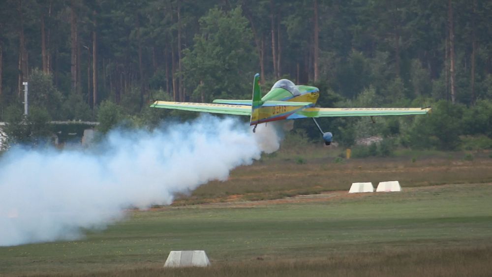 Kunstflieger Andreas Hoffmann startet durch